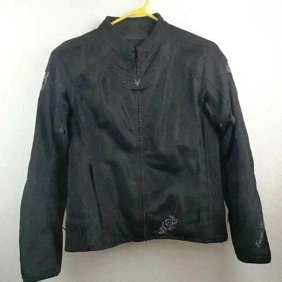 Lady Racer Jacket By Frank Thomas Size LL - Picture 1 of 8